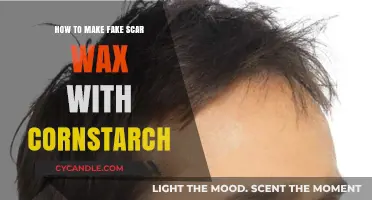 Crafting Realistic Scars: A DIY Guide to Fake Scar Wax with Cornstarch