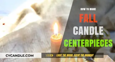 Crafting Cozy Fall Candle Centerpieces: Easy DIY Ideas for Autumn Decor