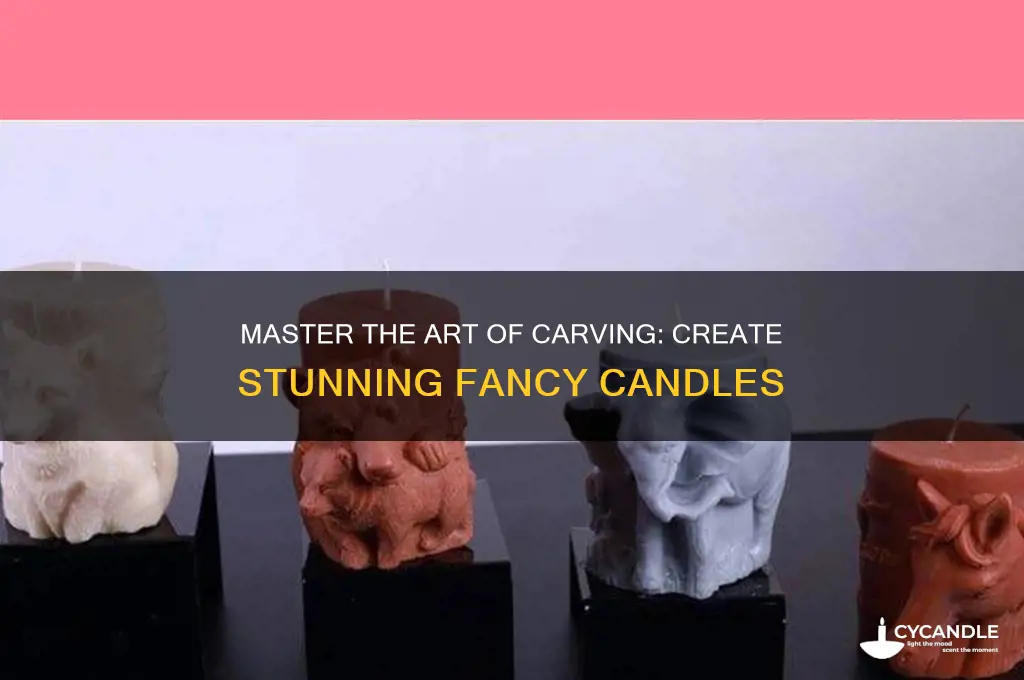 how to make fancy carved candles