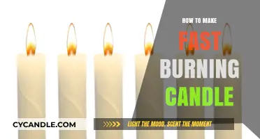 Quick-Burning Candles: Simple DIY Techniques for Faster Flame Time
