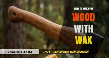 Crafting Rich, Waxed Fatwood: A Step-by-Step Guide