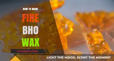 Crafting Concentrates: A Guide to Making Fire Bho Wax