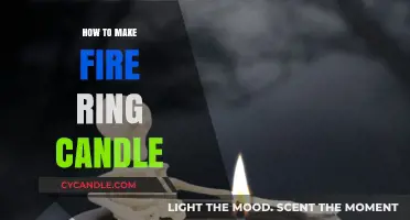 Crafting a Cozy Fire Ring Candle: DIY Guide for Warmth & Ambiance