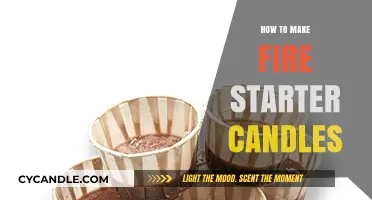Crafting Fire Starter Candles: A DIY Survival Guide for Outdoor Enthusiasts