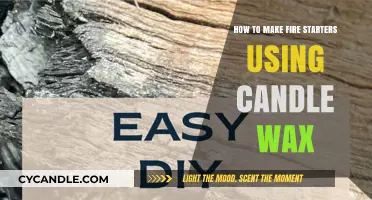 DIY Fire Starters: Crafting Candle Wax Survival Tools Easily