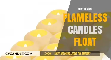 Creative DIY Guide: Making Flameless Candles Float Effortlessly