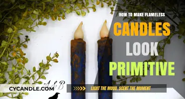 Crafting Rustic Charm: Tips for Primitive Flameless Candle Decor