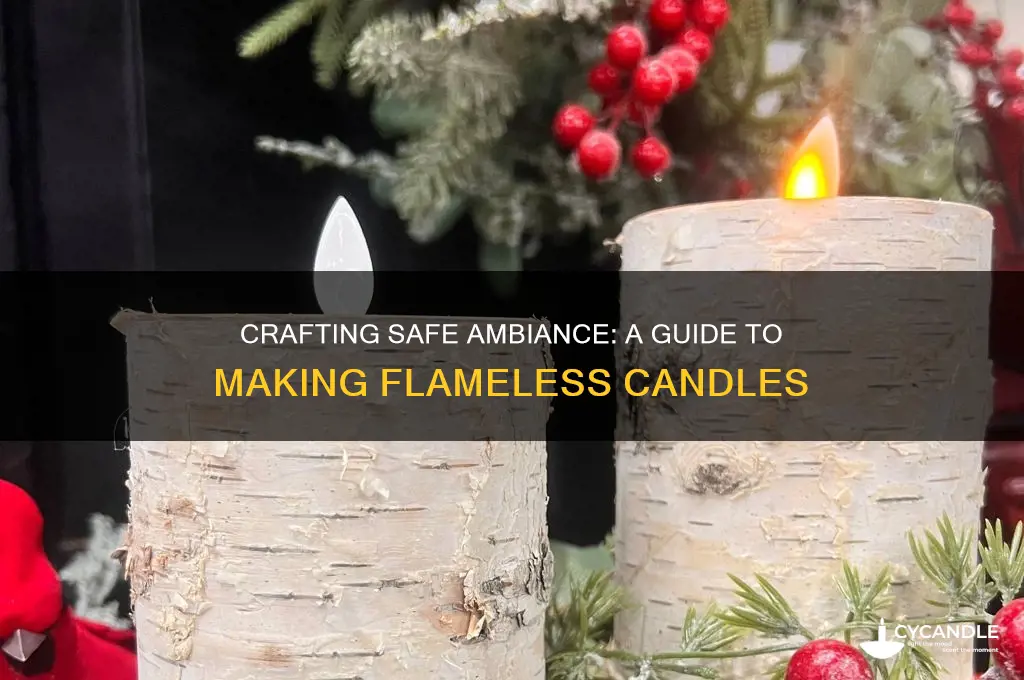 how to make flameless candles
