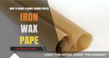 Crafting Flannel Board Pieces: A Guide to Iron-On Wax Paper Magic