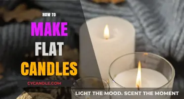 Crafting Perfect Flat Candles: A Step-by-Step DIY Guide
