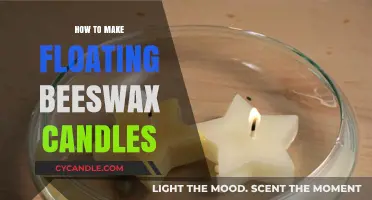 Crafting Ethereal Light: A Guide to Floating Beeswax Candles