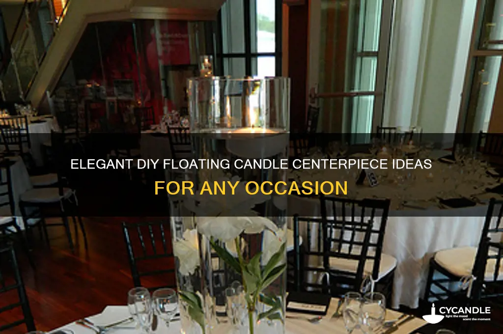 how to make floating candle centerpiece