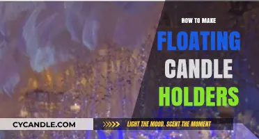 Crafting Elegant Floating Candle Holders: A Simple DIY Guide