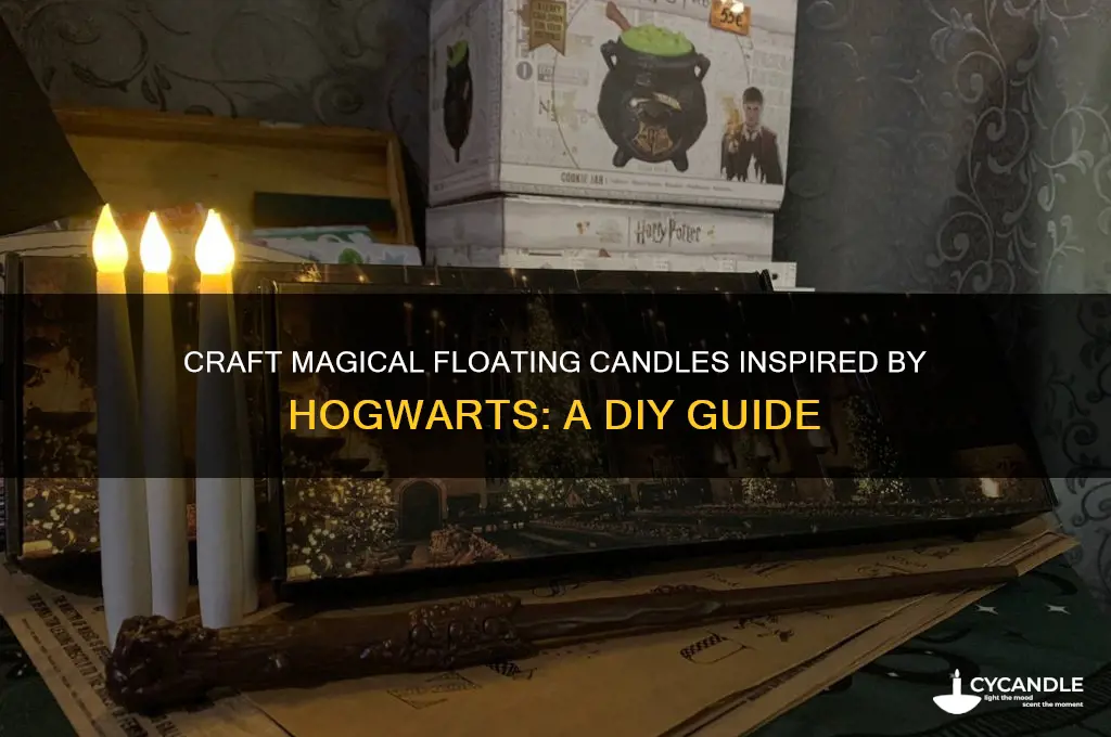 how to make floating candles like hogwarts