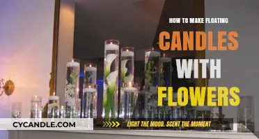 Create Romantic Floating Candles with Fresh Flowers: A DIY Guide