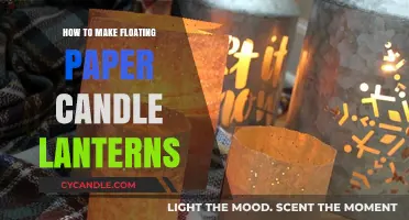 Create Magical Floating Paper Candle Lanterns: A Step-by-Step Guide