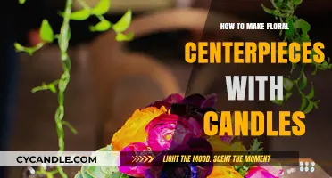 Elegant DIY Floral Centerpieces with Candles: Step-by-Step Guide