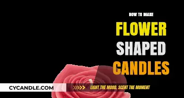 Crafting Beautiful Flower Shaped Candles: A Step-by-Step DIY Guide