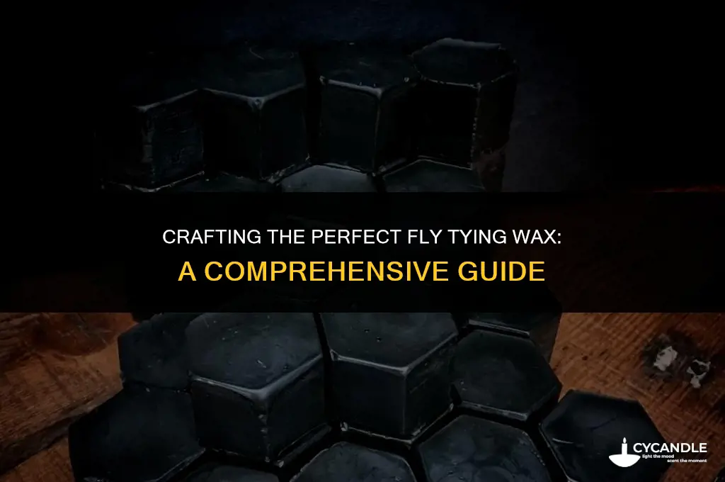 how to make fly tying wax