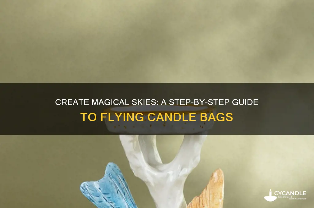 how to make flying candle bags