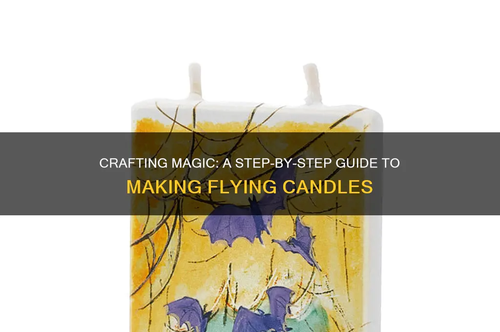 how to make flying candle