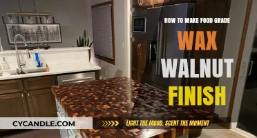 Crafting a Food-Safe Wax Finish for Walnut Wood Surfaces