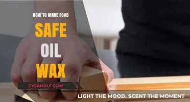 Crafting Safe Oil Wax for Food: A Step-by-Step Guide