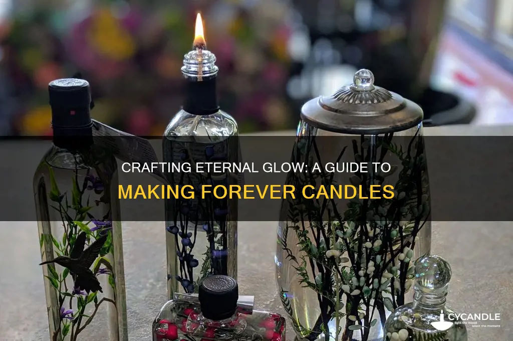 how to make forever candles