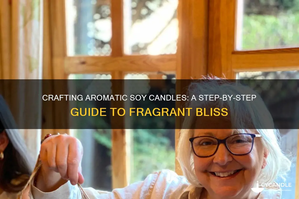 how to make fragrant soy candles