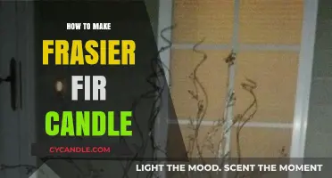 Crafting a Frasier Fir Candle: Easy DIY Guide for Beginners
