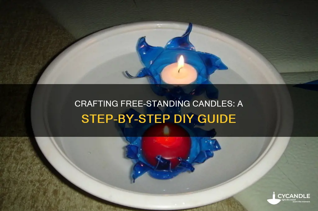 how to make free standing candles