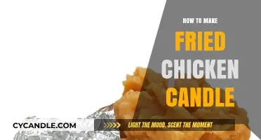 Crafting a Fried Chicken Scented Candle: Easy DIY Guide