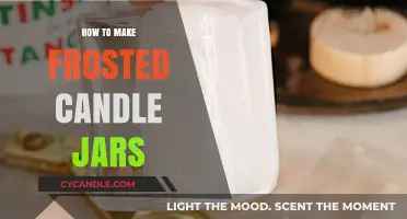 DIY Frosted Candle Jars: Easy Steps for Elegant Home Decor