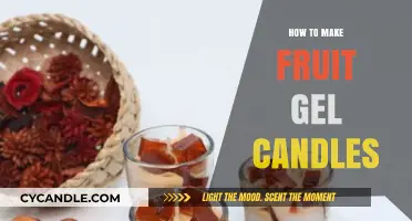 Crafting Fruit Gel Candles: Easy DIY Guide for Vibrant Decor