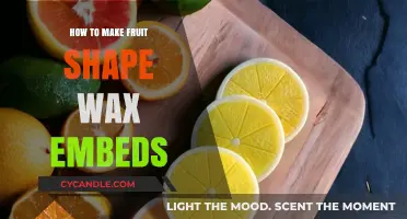 Crafting Nature's Art: How to Make Fruit-Shaped Wax Embeds