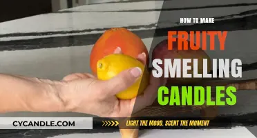 Crafting Aromatic Fruity Candles: A Step-by-Step DIY Guide