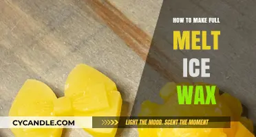Crafting Perfection: The Art of Full Melt Ice Wax Creation