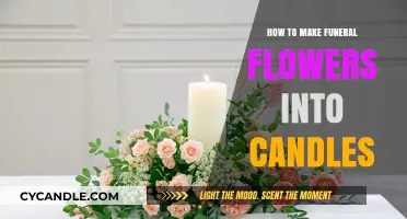 Transforming Funeral Flowers into Memorial Candles: A Step-by-Step Guide