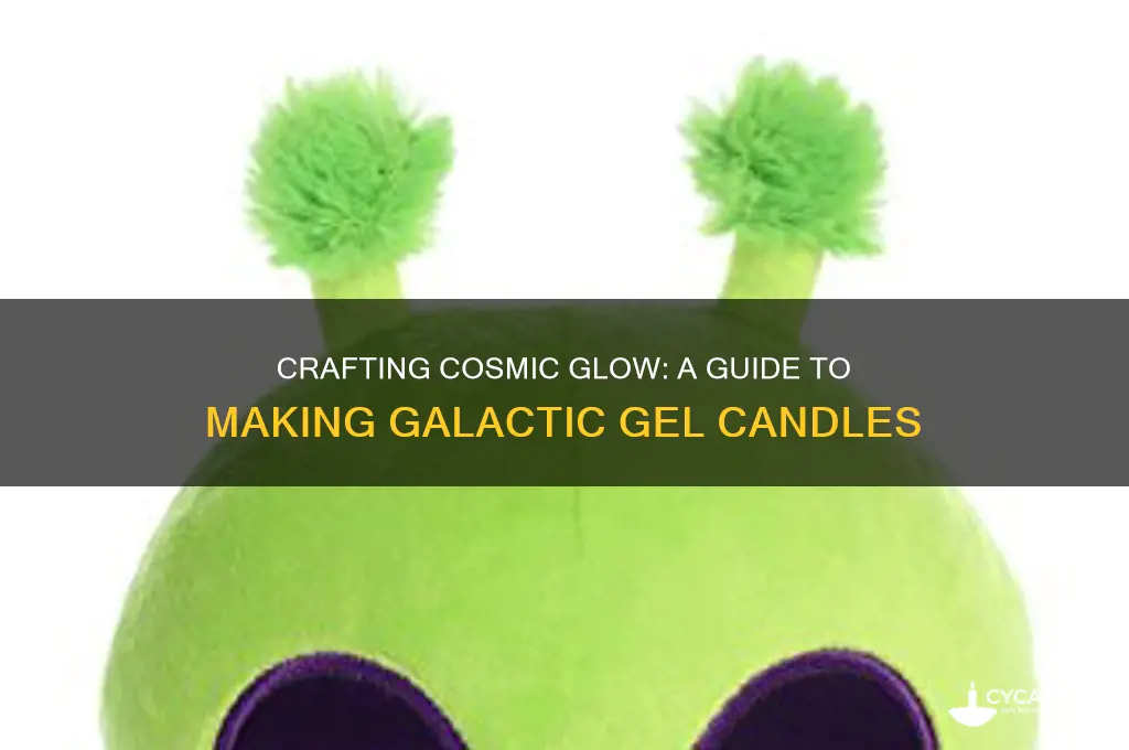 how to make galactic gel candles