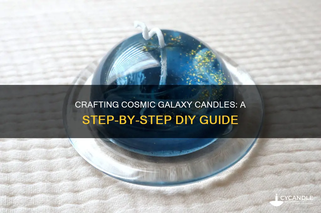 how to make galaxy candles
