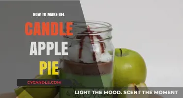 Crafting Gel Candle Apple Pie: A Sweet DIY Guide
