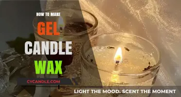 Crafting Gel Candle Wax: A Step-by-Step DIY Guide
