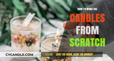 Crafting Gel Candles: A Step-by-Step DIY Guide from Scratch