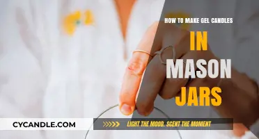 Crafting Gel Candles in Mason Jars: A Simple DIY Guide