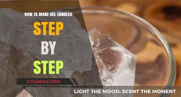Crafting Gel Candles: A Simple Step-by-Step DIY Guide