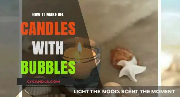 Crafting Gel Candles: A Step-by-Step Guide to Creating Bubbly Designs