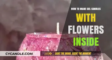 Crafting Gel Candles: Embedding Flowers for a Stunning DIY Decor