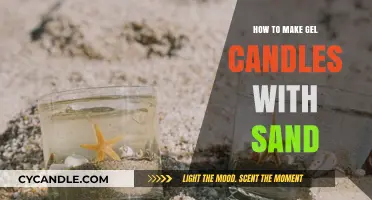 Crafting Gel Candles with Sand: A Step-by-Step DIY Guide