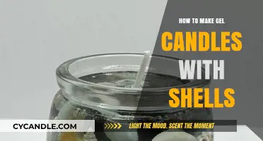 Crafting Coastal Gel Candles: A Shell-Filled DIY Guide