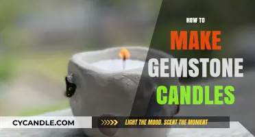 Crafting Gemstone Candles: A Step-by-Step DIY Guide for Beginners